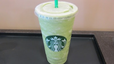 Green Tea Crème Frappuccino® Blended Crème.